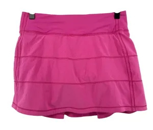 Lululemon Pace Rival Skirt Skort Tall Sonic Pink Size 4 Pickleball Tennis W8AADT thumbnail 1