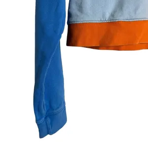Simon Miller Blue Orange Cropped Colorblock Pullover Sweatshirt Size XS thumbnail 10