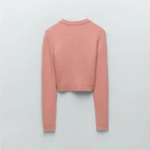 ZARA *NWT* soft Pink Button-Up cardigan thumbnail 7