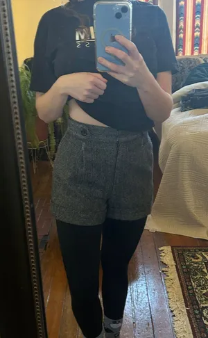 Tweed Shorts Size XS thumbnail 4