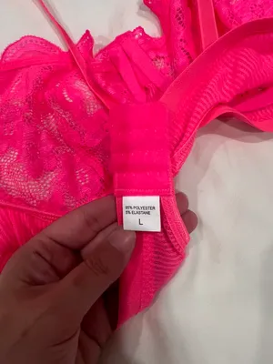 Amazon Pink  Lace Bra thumbnail 3
