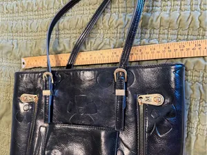 Montana West M West Black Embossed Floral Western Tote Shoulder Bag Purse thumbnail 11