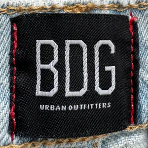 BDG Urban Outfitters High & Wide light wash blue jeans, size 25 western Y2K thumbnail 6