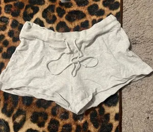 Brandy Melville shorts grey.  thumbnail 1