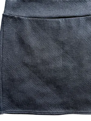 American Eagle Outfitters Black Pullon Skirt thumbnail 4