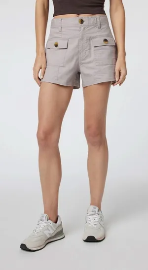 Vuori Vintage Ripstop Utility Short soft pewter thumbnail 1