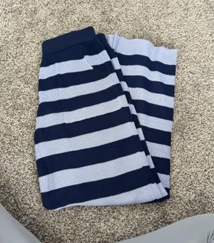 Amazon striped pants  thumbnail 1