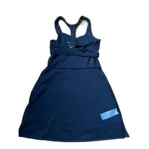 DKNY Sport Athletic Dress Black Racerback Sports Tennis Size Medium Built In Bra thumbnail 6