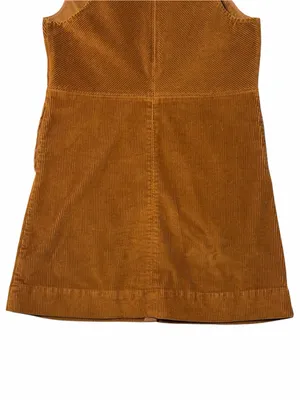 Free People Rolling Thunder Corduroy Mini Dress in Cinnamon Brown Womens S thumbnail 8