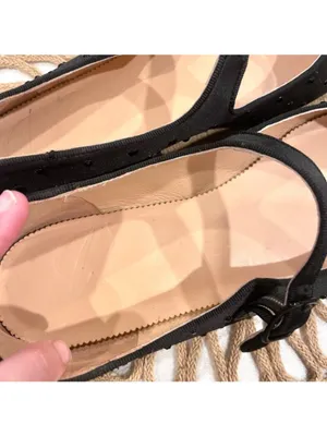 J Crew Mary Jane Satin Rhinestone Flats Black Jewel Size 11 Balletcore Coquette thumbnail 4