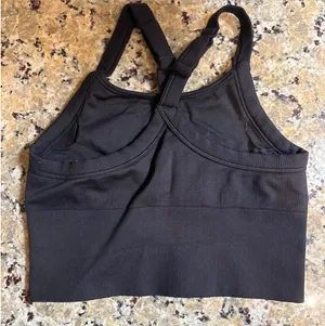 Alo Seamless Ribbed Yoga Favorite Bra Tank thumbnail 2