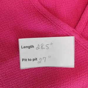 Sami & Jo Hot Pink Short Sleeve Blouse Size 1X Pink Blouse with Strappy Front thumbnail 10