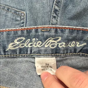 Eddie Bauer Specially dyed Blue Curvy Bootcut Jeans size 6 thumbnail 10