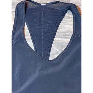 Lululemon Racerback Tank Top Black Athletic Workout Seamless‎ Size XS\Small thumbnail 3
