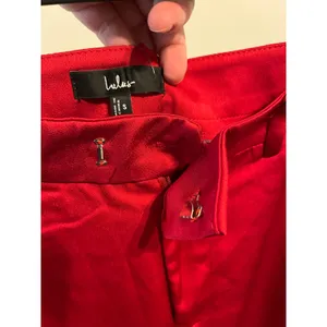 Lulus Modern Approach Red Satin Wide-Leg Pants Size Small thumbnail 11