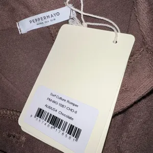 Peppermayo Surf Culture Romper in Chocolate Size US 4 New with tags thumbnail 11