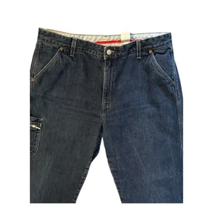 Levis Jeans Womens Size 16M Utility Cargo Jeans Dark Wash Carpenter Vintage Y2K thumbnail 5