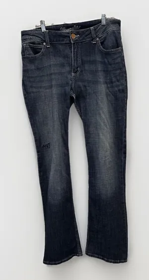 VTG Wrangler Women's Jeans Size 13/14 Blue Denim 34X33 Bootcut Cotton Blend‎ thumbnail 1