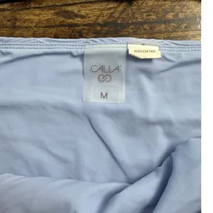Calia 2pc Tie Back high‎ waisted Bikini size medium Blue thumbnail 2