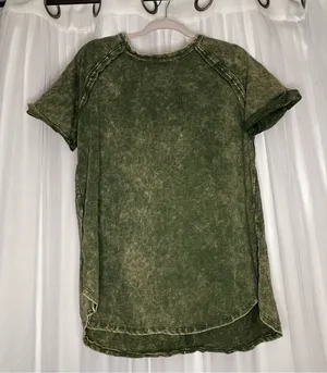 Impressions Green Short Sleeve T-Shirt Casual Style thumbnail 1