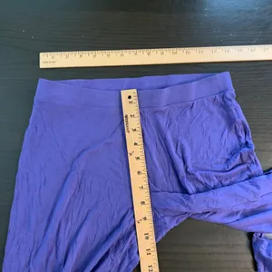 Tahari Womens Purple Lace Racerback Pajama Set Small Sleeveless Top and Pants thumbnail 10