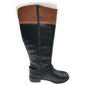 Solanz Womens Gretchen Black Side Zip Tall Boots Size 9M SKU1556 thumbnail 6