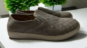 Jack Rogers Ronnie Laser‎ Cut Silver Slip On Sneaker Size 8 thumbnail 1