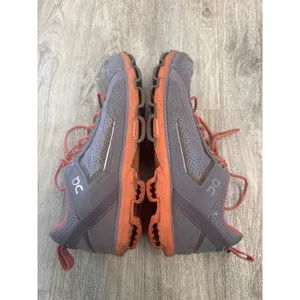 On Cloud On Running Cloudrunner Womens 7.5 Running Shoes Grey Coral thumbnail 2