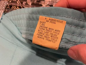 Vintage 70s baby blue Sears grannycore trousers golden girls costume thumbnail 2