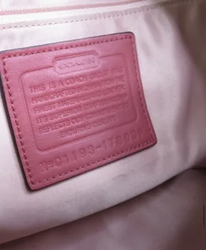 Coach Chelsea Reese Convertible Satchel 17803 Pink Leather Shoulder Bag Purse thumbnail 7