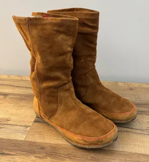 Sorel F13 NL2024 Suede Leather Yaquina Tall Mid Calf Boot Women’s thumbnail 1