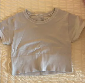 OFFLINE by Aerie Cropped T-Shirt thumbnail 1