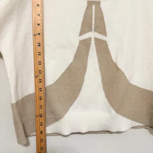 Daily Practice‎ Crew Neck Sweater Women Small Ivory Coastal Neutral- NWT thumbnail 11