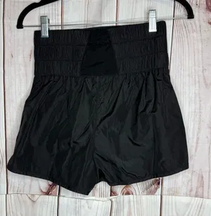 Free People Movement Shorts Black The Way Home Medium thumbnail 1