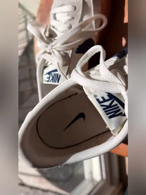 Nike Killshot 2 sneakers featuring a distinct gum rubber sole and navy swoosh 9 thumbnail 4