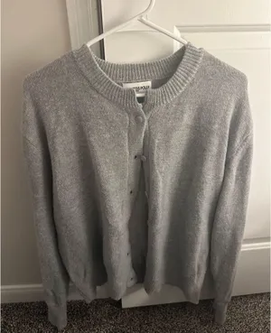 Princess Polly Gray Cardigan thumbnail 1