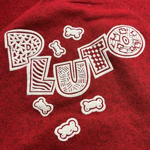 VTG WALT DISNEY PLUTO DOG RED PULLOVER GRAPHIC SWEATER thumbnail 4