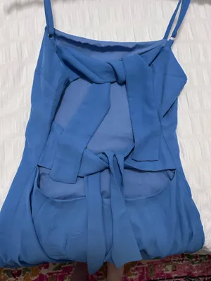 Pink Lily Blue Dress thumbnail 3