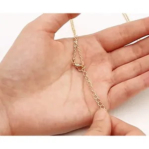 Boutique NEW Balance Bar Necklace Gold Minimalist‎ Pendant Delicate Chain Jewelry Gift thumbnail 7