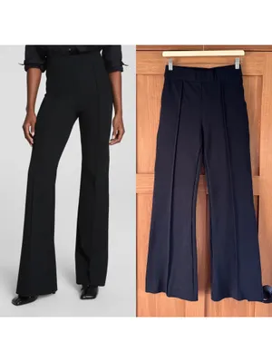 SPANX Perfect Fit Ponte Flare Pull On Pants in Black Women’s Small 20252R thumbnail 2