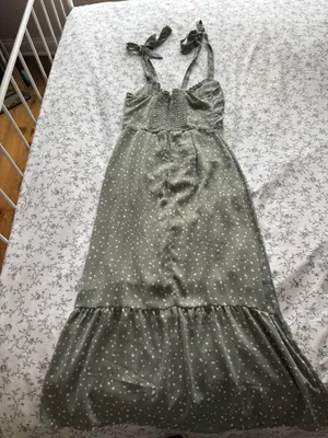 Abercrombie & fitch midi polka dot dress thumbnail 2