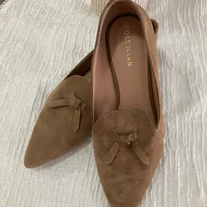 Cole Haan Brown Suede Flats thumbnail 2