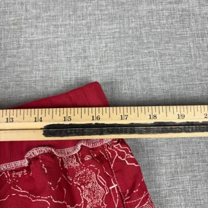 Anthropologie Daily Practice Hot Pants Womens Large Red Drawstring Relaxed thumbnail 3