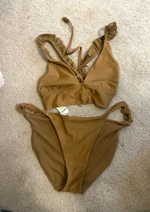 Brown Aerie Bikini thumbnail 1