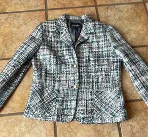 Reflections tweed blazer size 14 Pink thumbnail 2