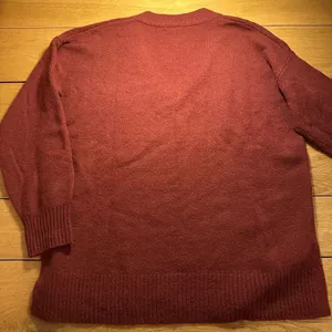 Madewell Bartlett orange sweater wool alpaca blend small thumbnail 7