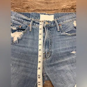 MOTHER The High Waisted Cardinal Sinner Ankle‎ Chew in Saving Grace size 25 thumbnail 9