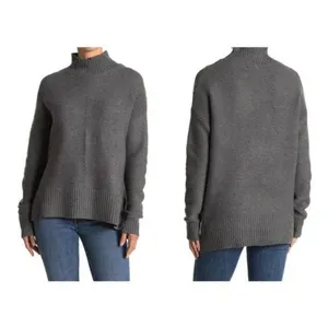 ✨SWEET ROMEO Ribbed Mock Neck Pullover Sweater✨ thumbnail 2