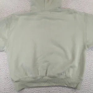 Tna Aritzia Cozy Fleece Boyfriend Zip Hoodie Sage Green XS 92007 thumbnail 4