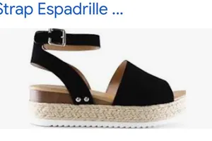 Marco Republic Toronto espadrilles black shoe size 11 new thumbnail 3